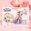 10 Stück Aufkleberpaket der Girls Life Museum-Serie, Material, perfekt für Journaling, DIY, Scrapbooking, Zubehör
