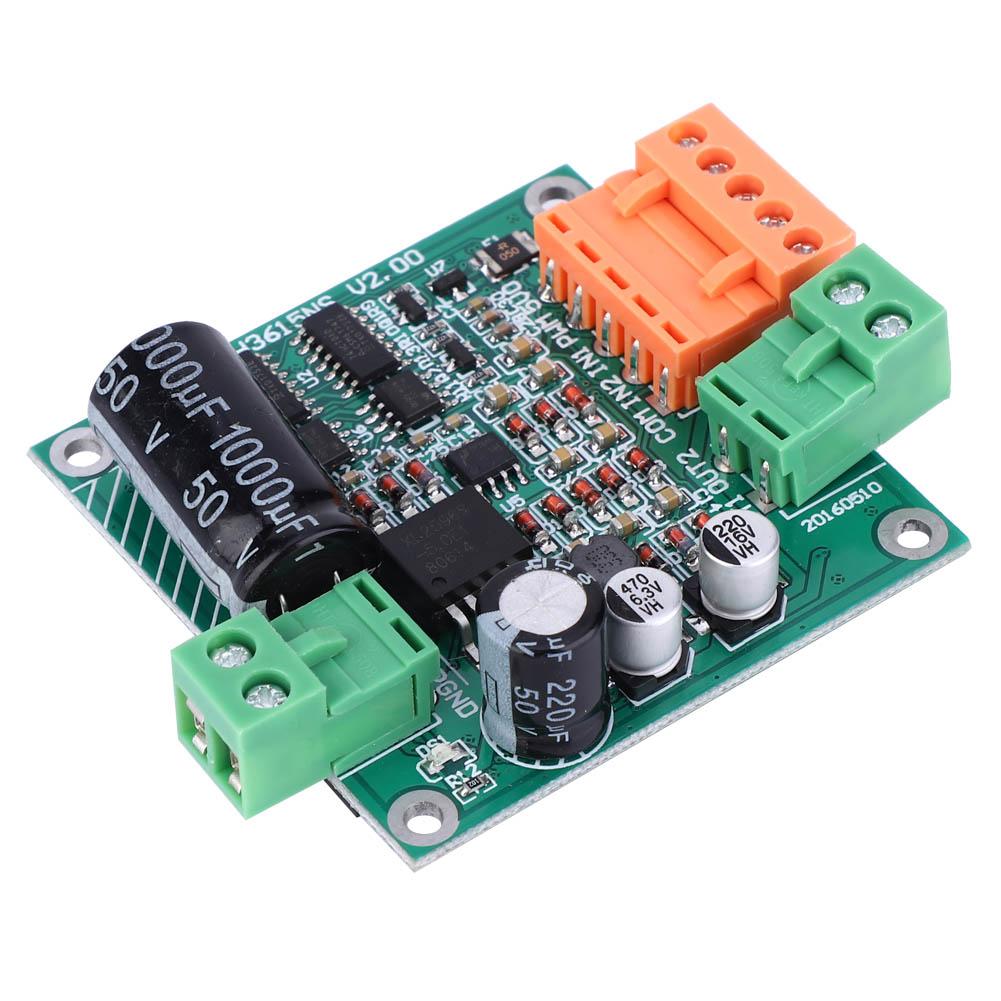 Large Power DC Motor Drive Board 122436V H Bridge Positive and Reverse Rotation Full PWM