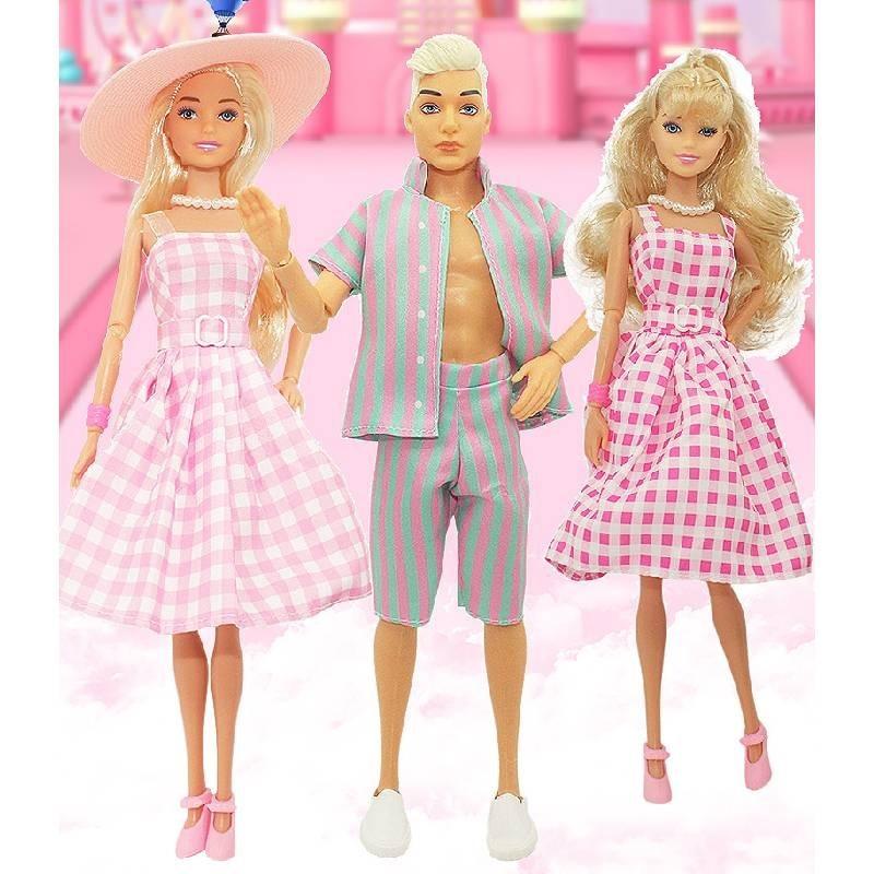 Authentic Barbie Movie-inspired Royal Couple Dolls Set Eco-friendly 30cm Collectibles