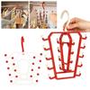 Rotatable Double Sided Hanger Wall Mounted Hat Rack New Multi Hook Organizer
