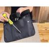Extra Capacity Tool Apron For Gardeners Reinforced Cloth Multi Functional Pockets Comfort Fit Waist Belt