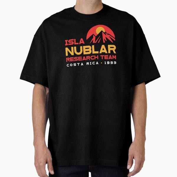 Isla Nublar Research Team Oversized T-Shirt