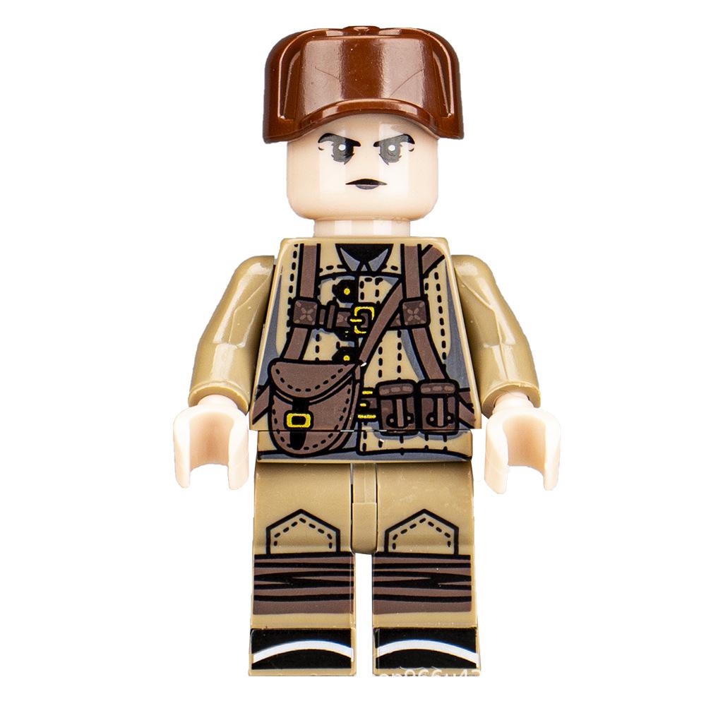 Military Building Block Doll Collection Series Building Block Children'S Toy Assembly