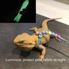Yousheng Small Animal Leash Adjustable Night Luminous Portable Lizard Hamster Rabbit Nylon Traction Rope for Outdoor
