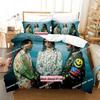 New Music Migos Bedding Set Single Twin Full Queen King Size Bed Set Adult Kid Bedroom Duvetcover Sets Anime parure de lit Bed