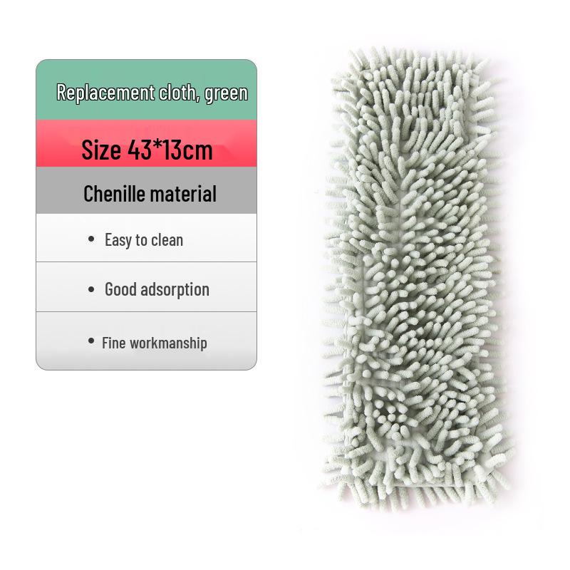 360° Rotating Flat Mop - Effortless Cleaning for Wood & Tile Floors