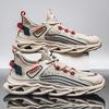 Flying knitting casual sports shoes men's summer men's shoes mesh shoes young and young students dad trendy shoes men