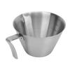 Coffee Measuring Cup Professional 304 Stainless Steel Coffee Pouring Cup with Handle for Kitchen Coffee Shop Home