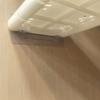Extensible Wardrobe Storage Dividers Non Perforated Locker Storage Rack Closet Tension Shelf  Home