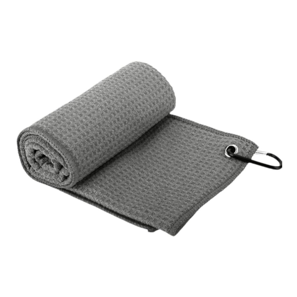 Golfhandtuch weich mit Clip Wasseraufnahme für Golfliebhaber klein Mikrofaser
