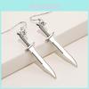 Modne Geometryczne Kolczyki w Kształcie Miecza Dla Kobiet Stop Modna Biżuteria 2021