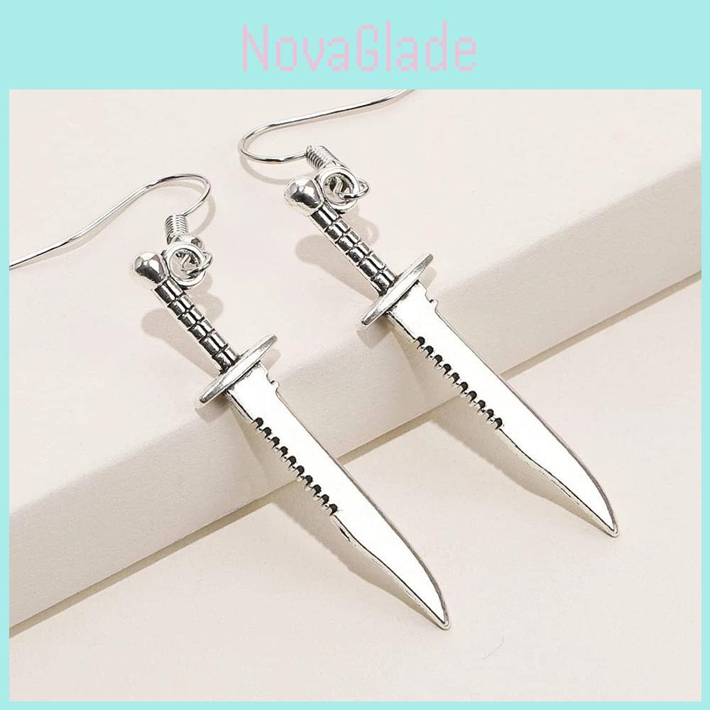 Trendy Geometric Sword-shaped Earrings For Women Alloy Fashion Jewelry 2021