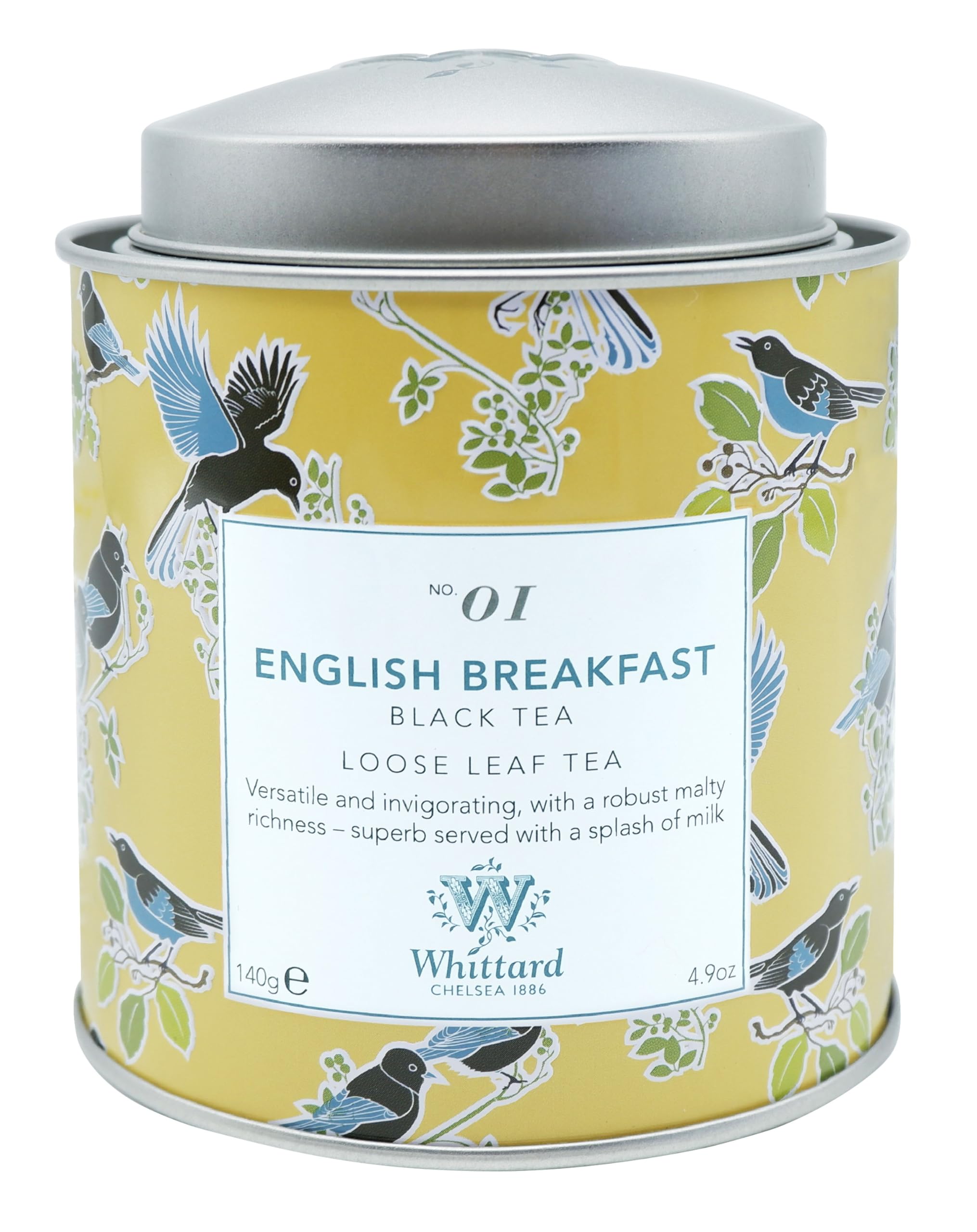 Whittard English Breakfast Caddy TD 140g Leaf