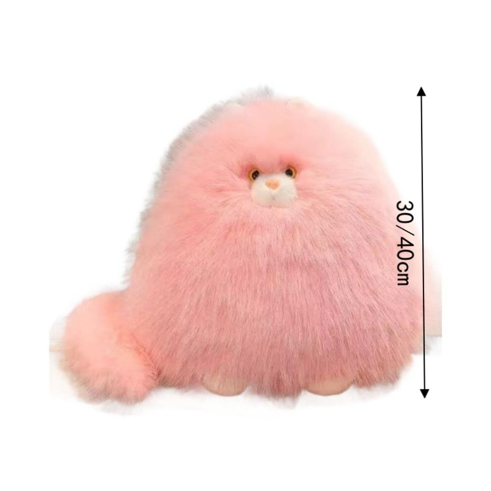 Fluffy Cat Stuffed Dolls 30/40cm Stuffed Animal Cat Long-Tailed Cat Dolls Cat Plush Toys Boys