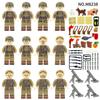 Cross-border Sale M8232 8233 8235 8238 US Army Soviet Field Legion Building Block Toy