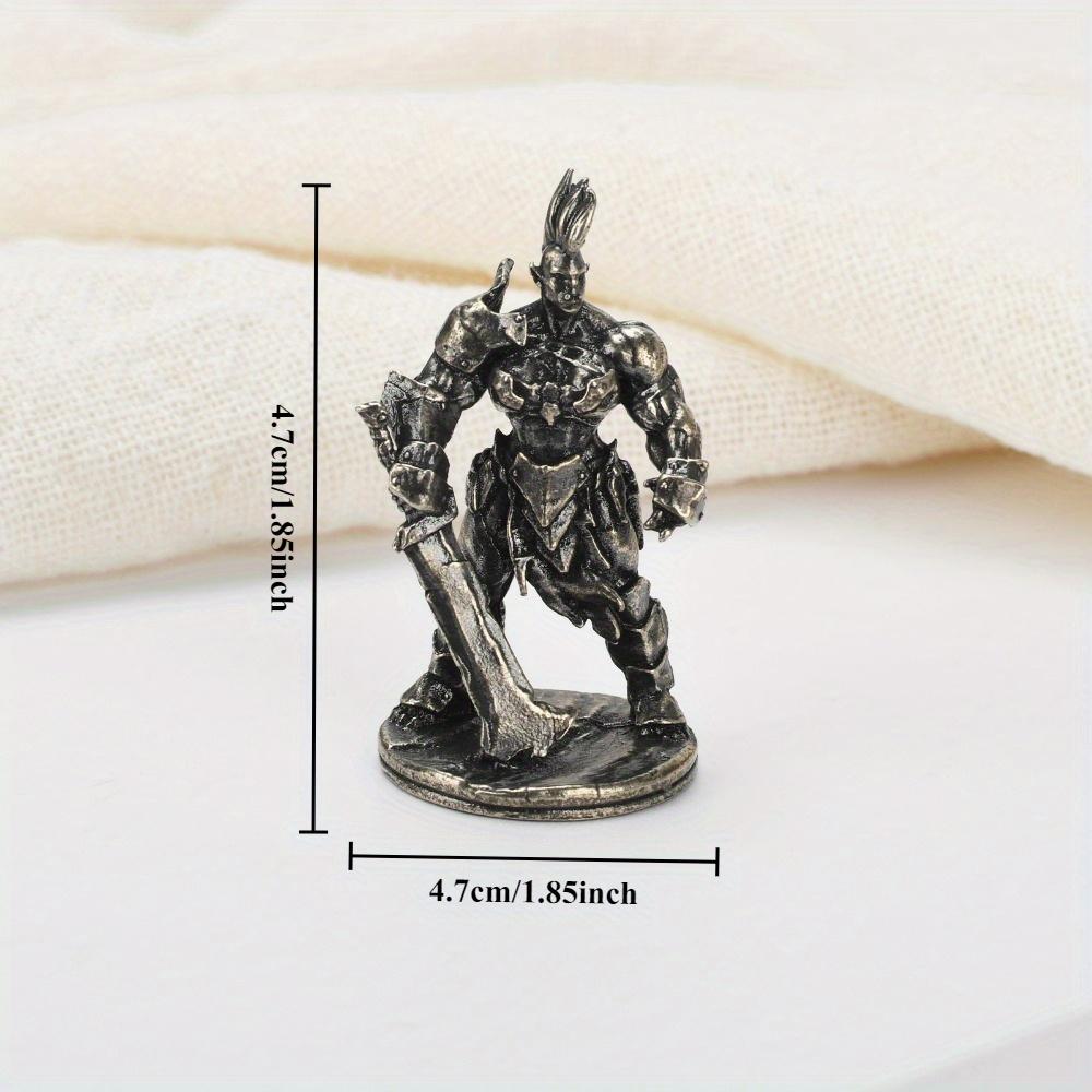 Modele Soldați Horda Orcilor Alamă Albă Vintage Ornamente de Birou Decorațiuni Joc Miniaturi Figurine Accesorii Cadouri Bărbați