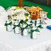 20pcs Green Saudi National Day Small Square Candy Paper Boxs for Saudi National Day Theme Party DIY Candy Packaging Supplies