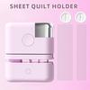 Press Type Bed Sheet Holder Quilt Cover Clip Compact Design Portable Easy to Use Non-slip Quilt Fixer Sheets Clip