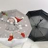 1PC Girl snowflakeAutomatic Open/Close Umbrella with Windproof, 8-Rib Sturdy Canopy, Durable Ribs, Fashionable Design, Outdoor Accessory, Fun Prin, Ho