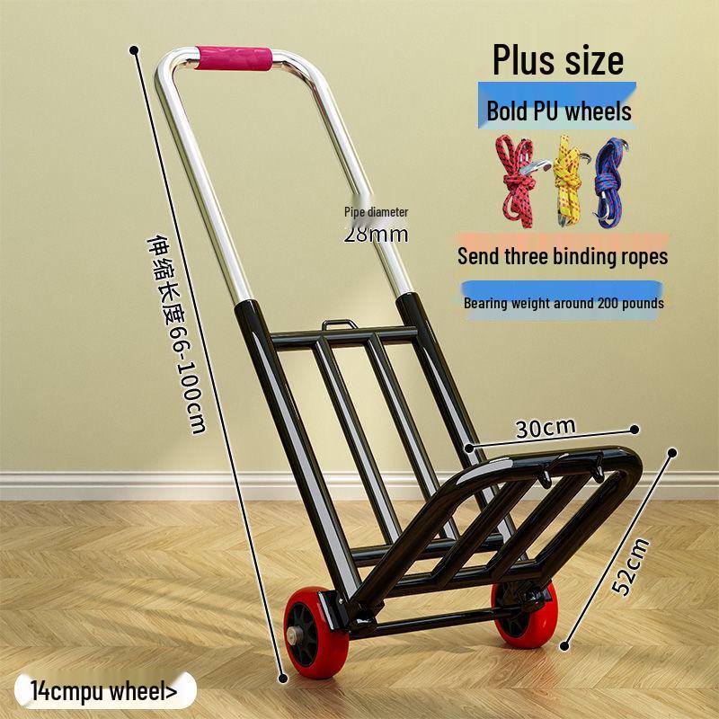 

Легкая складная тележка для покупок и переездов