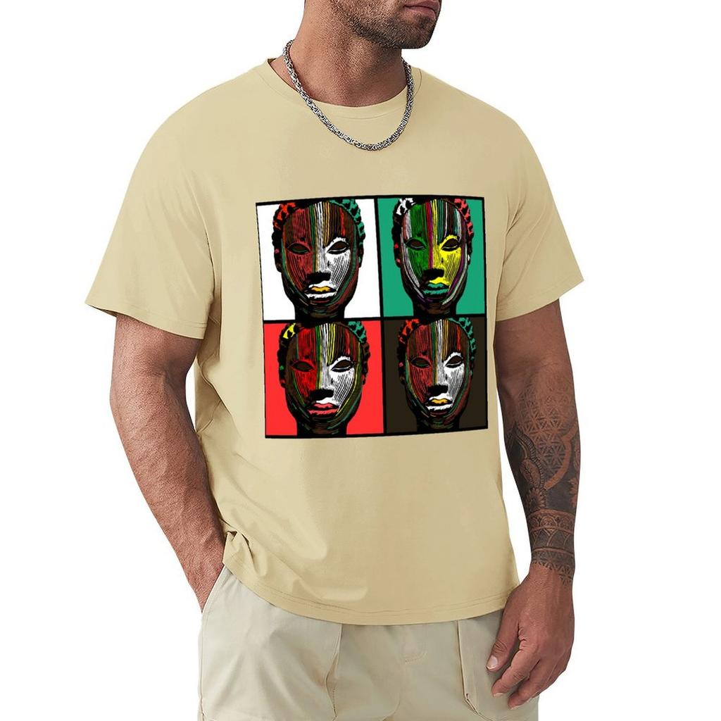 Oni X Four Tričko Volná trička Anime oblečení Oversized tričko Oversized grafické tričko Anime trička Pánská