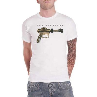 Foo Fighters Unisex Adult Ray Gun T-Shirt