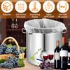 6pcs Brew Bag Beer Homebrew Filter Bag Fine Mesh Strainer Bag for Nut Milk Juice Filter Cloth Home Brewing Beer Cider Grape Wine