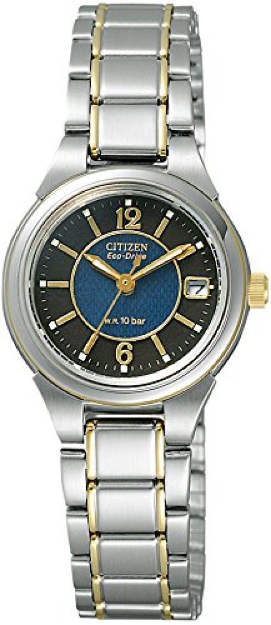 

[Citizen] Часы Citizen Collection Eco-Drive с люминесцентными водонепроницаемыми часами 10 ATM, модель FRA36-2203, серебристый