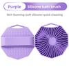 Silicone Bath Sponge Scrubber for Scrubbing Dirt and Dust, Soft Bristle Bath Brush for Scrubbing The Back, Bathing Gloves