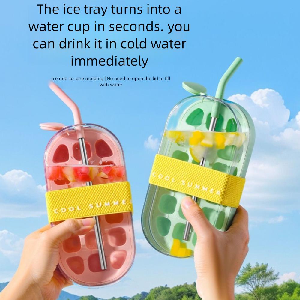 2 In 1 Ice Cube Kettle Silicone Ice Mould Tray Reusable Ice Cube Molds  Kitchen Tools
