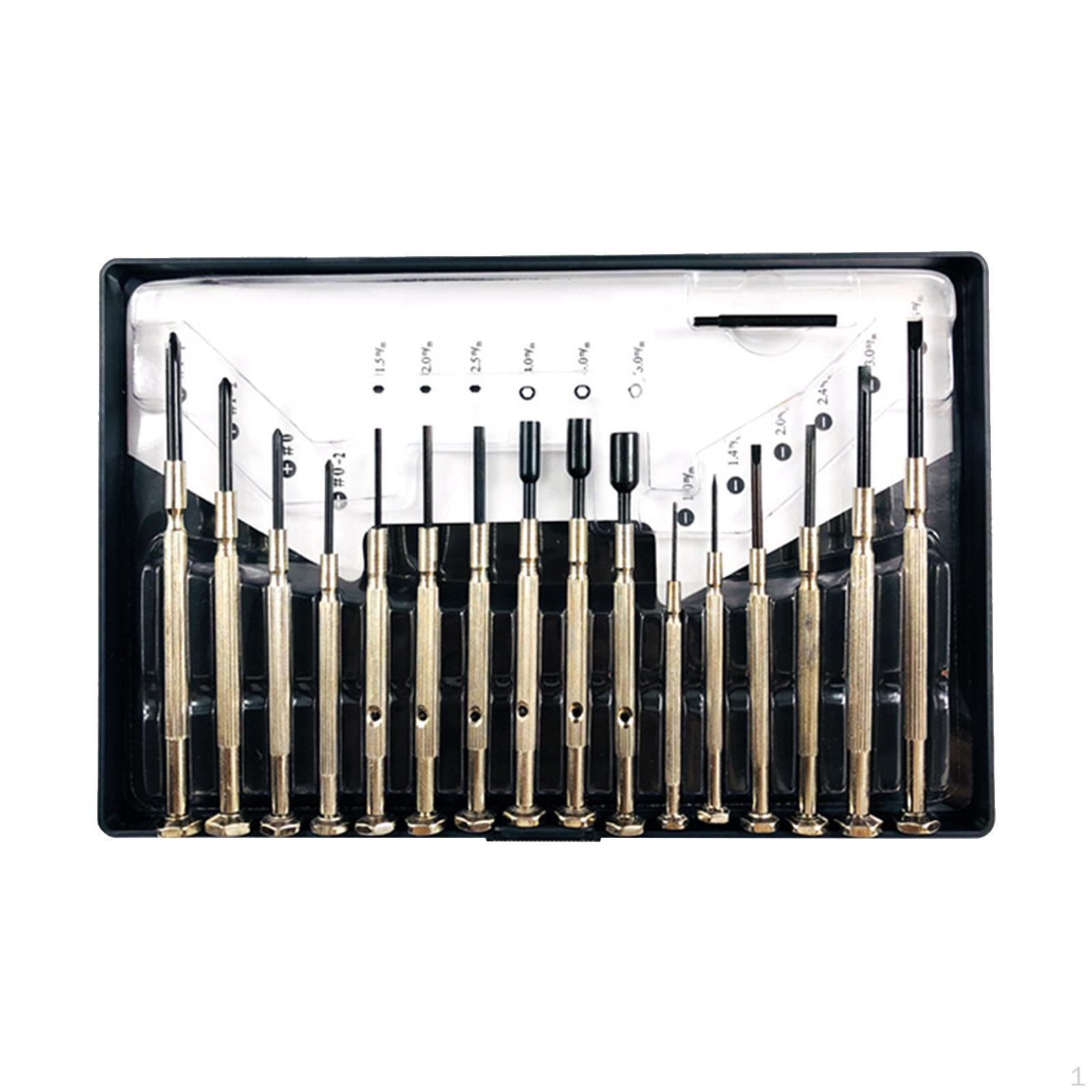 16x Precision Screwdriver Set Watch for Clock Tablet Eyeglasses