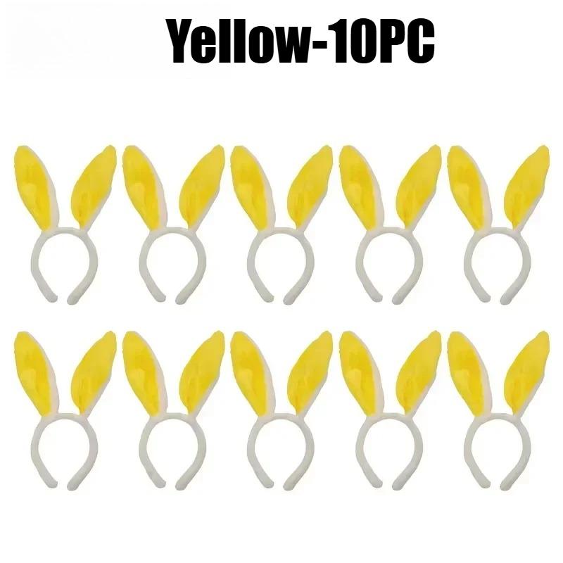 Cute Easter Bunny Ears Headband Women Fluffy Plush Hair Band Girl Rabbit Ear Headpiece Cosplay Costume Accessory For Party Gifts