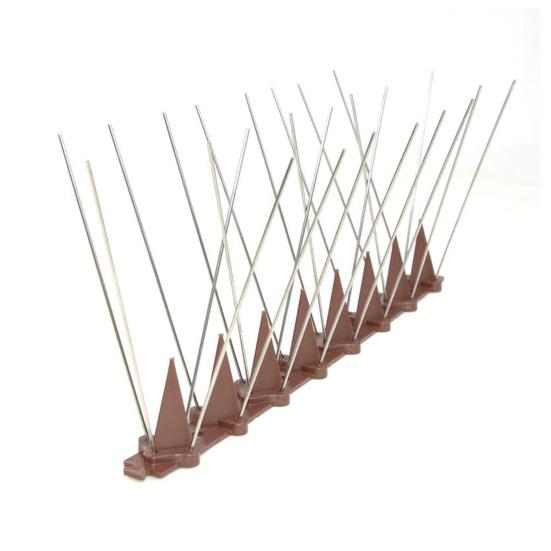 Yousheng 10 Stück Vogelabwehrspitzen Zaun- und Wandspitzen Katzen-Tauben-Abwehr Anti-Kletter-Spitzen Verhindern Landung von Vögeln für Fensterbänke Zaun