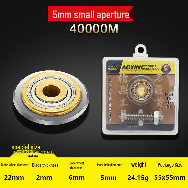 Manual Glass and Tile Cutting Machine with T-Type Alloy Blade Accessories