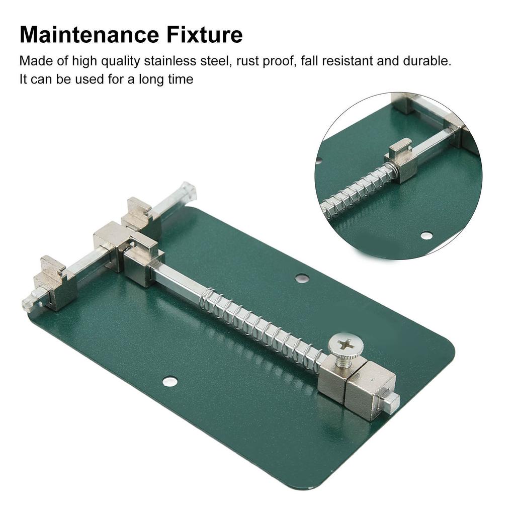 Electronic motherboard maintenance, stable base, stainless steel M001 for circuit board testing
