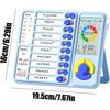 Task Timer Chore Chart Board with Visual Clock and Loud Alarm for Preschool Homeschool Classroom Interactive Time Management