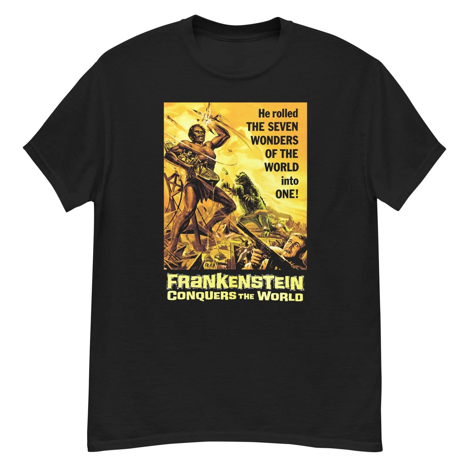 Frankenstein Conquers the World cult horror film fan art t-shirt M