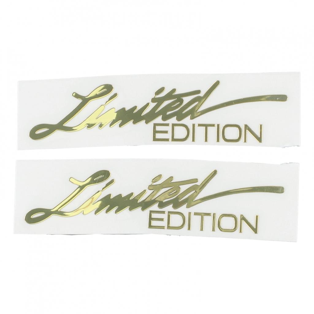 Gold Auto Emblem Aufkleber Stilvolle Fahrzeug 1.8*7,5 Cm 3D