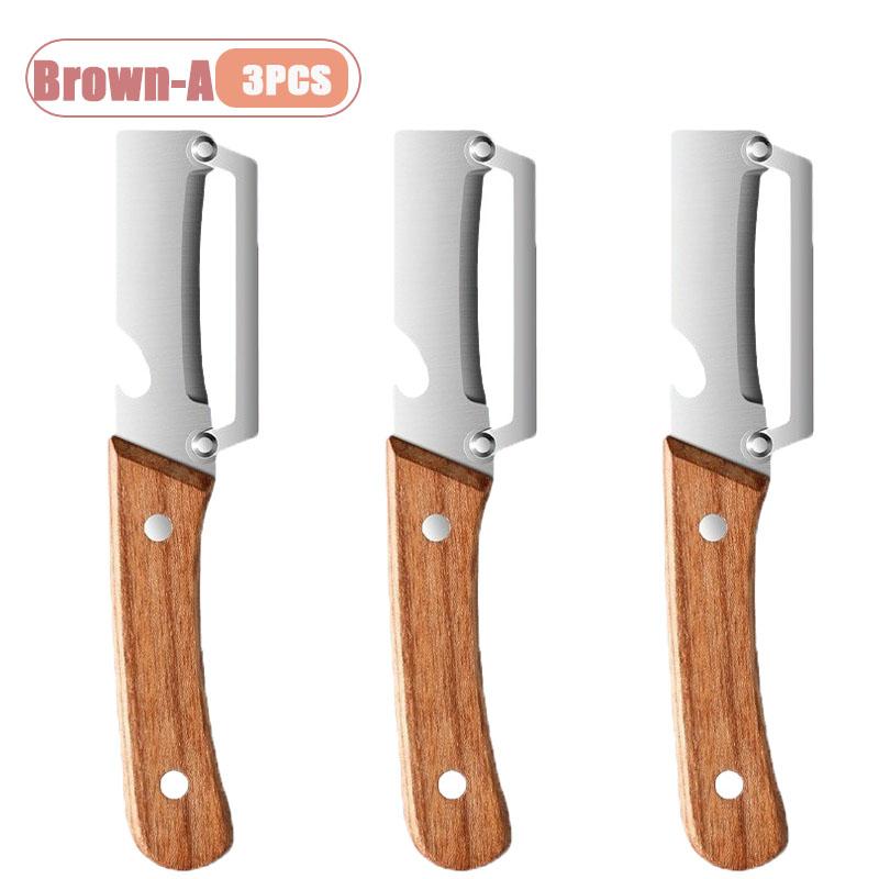 Multi Function Stainless Steel Vegetable Cutter Grater Slicer Peeler for Green Onion Ginger Julienne Opener Kitchen Tool