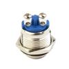 Momentary Push Button Switch Nickel-Plated Brass Screw Terminal Industrial