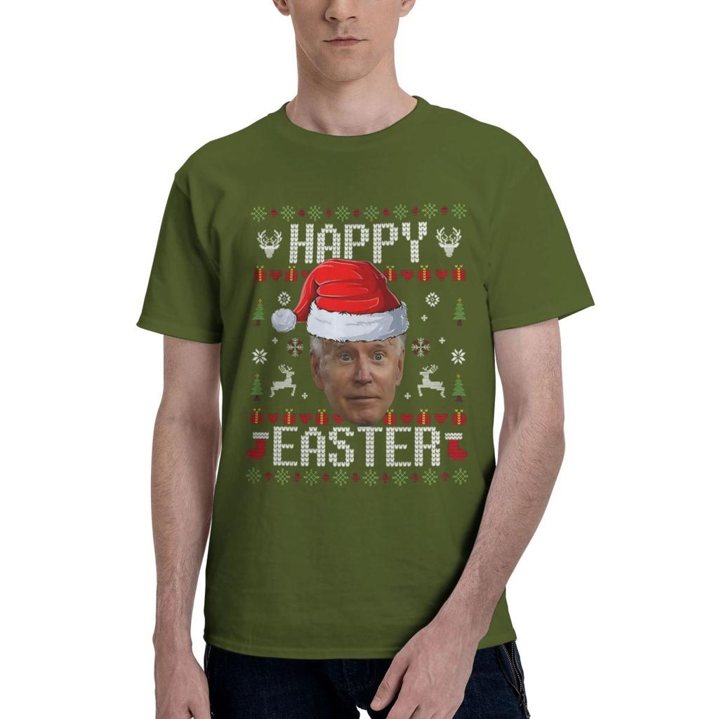 Funny Santa 100 Cotton Casual Breathable Confortable TShirt Mens TShirts Mens Wear