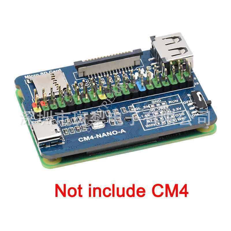 Raspberry Pi CM4/CM5 Ultra-Mini Basisplatine: Kompakte Erweiterung, passende CM4-Größe.