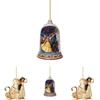 Joyful Christmas Disney Princess Acrylic Pendant Ornaments For Xmas Tree Decor
