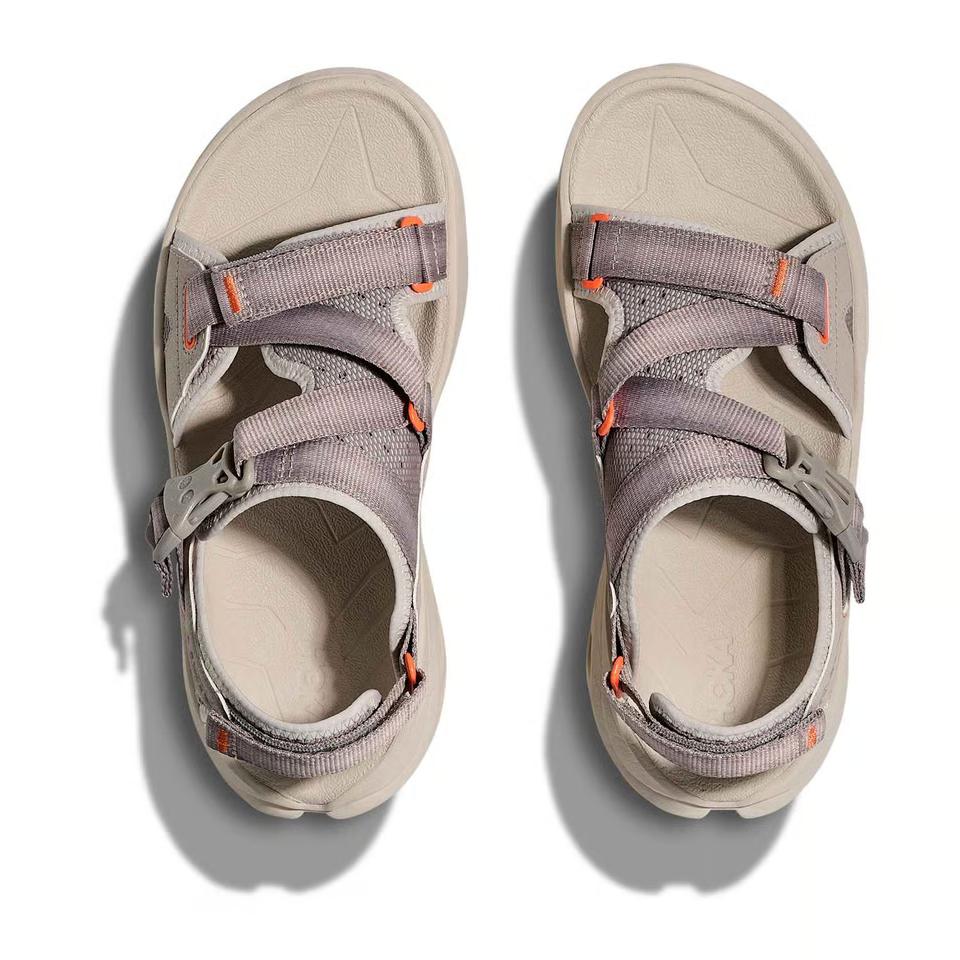 HOKA One One Infini Hike TC Strandsandalen Damen Braun 1162590-PCC