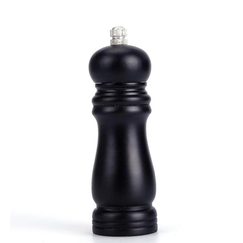 Pepper Mill Dutch Wood Manual Pepper Grinding Seasoning Bottle Pepper Grinder Kitchen Cooking BBQ Tools Salt and Pepper Mills