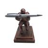 Creative Home Decoration Desktop Executive Knight Pen Holder Stander with a Pen