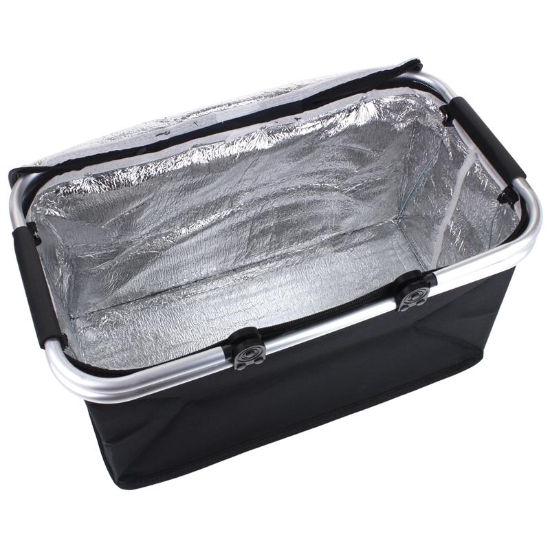 Large Thermal Picnic Bag Beach Cooler Foldable Tourist Basket