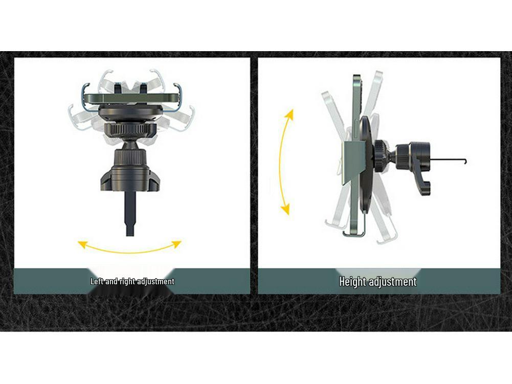 Car-Specific Gravity Support Aluminum Alloy Phone Holder for Air Vent