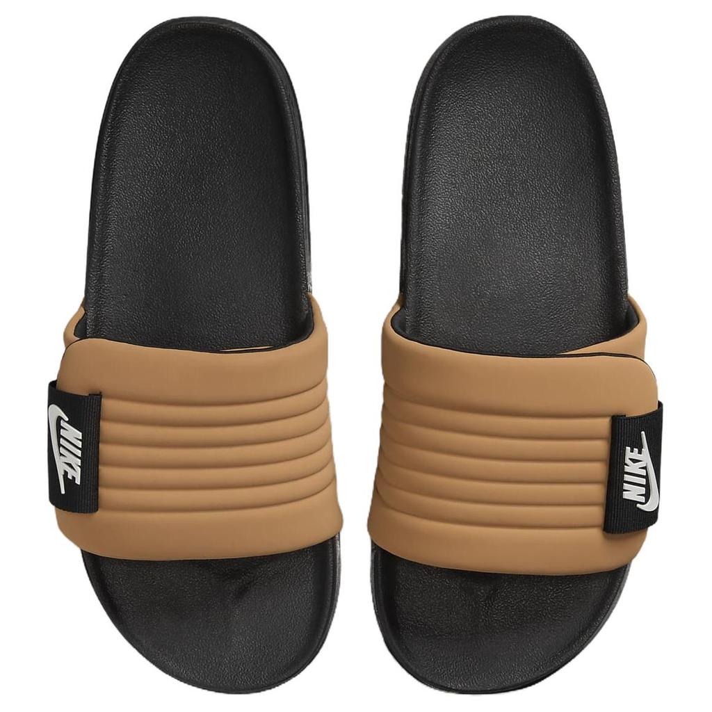 New Nike Offcourt Adjust Flax Sail Black