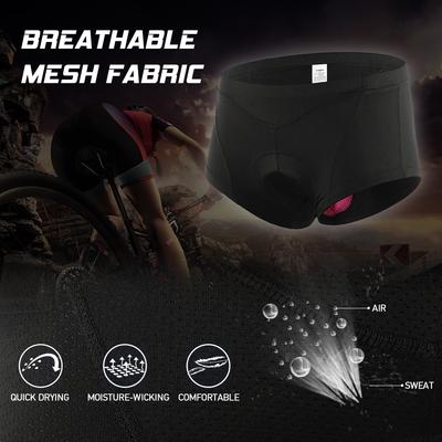 Lixada Dámské cyklistické spodní prádlo 3D gelová výstelka Cyklistické kalhotky MTB Cyklistické spodní prádlo Šortky